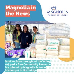 Families from throughout the Valley enjoyed a Community Resource Fair offered by Magnolia Science Academy-7 in Northridge 